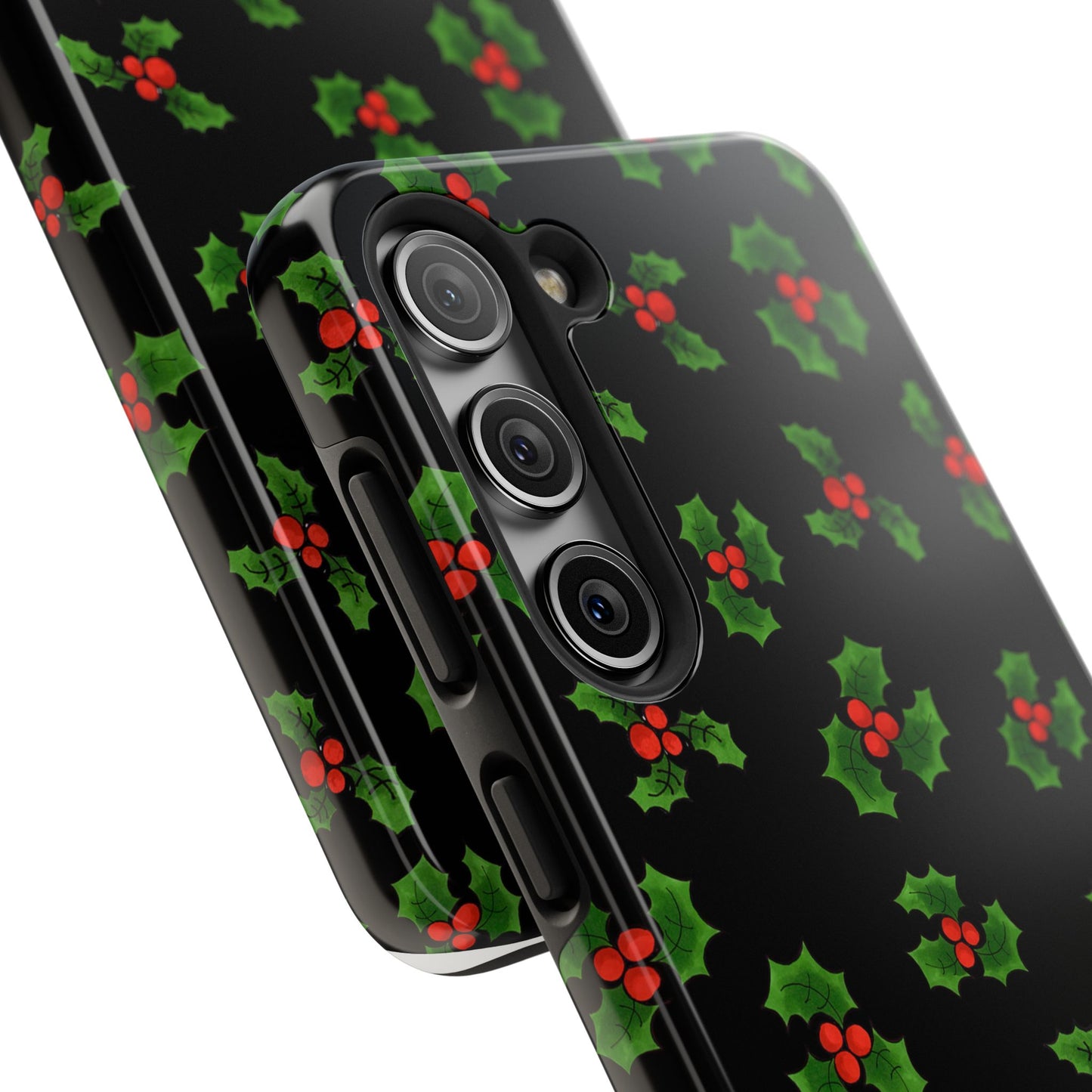 Lotsa Holly Black Phone Case