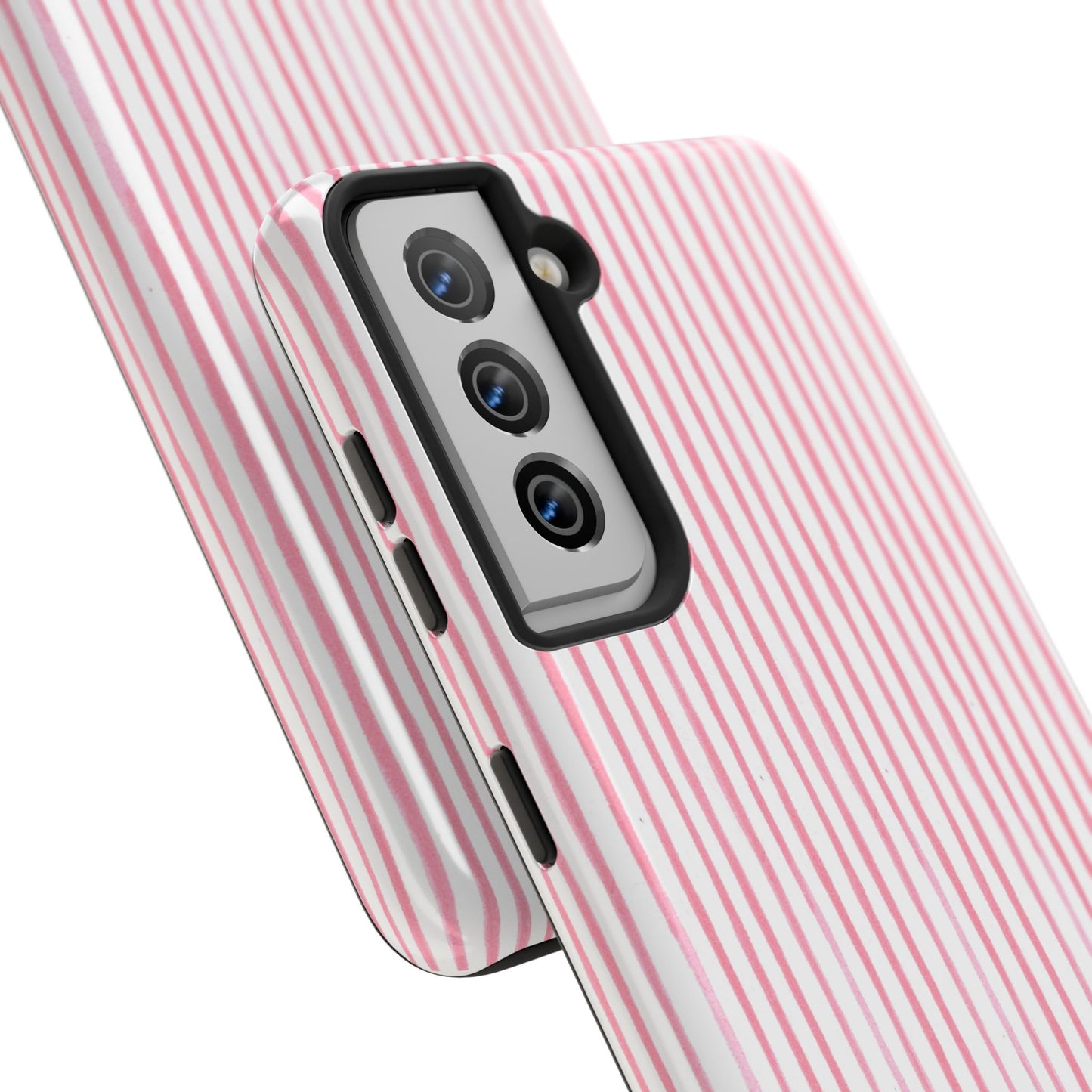 Candy Stripe White / Pink Phone Case