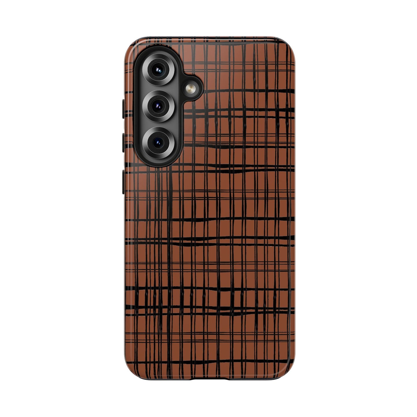 Doggie Fence Rust Phone Case