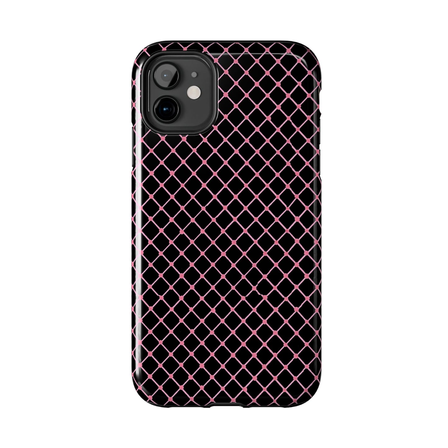 Cyclone Fence Black / Pink Phone Case