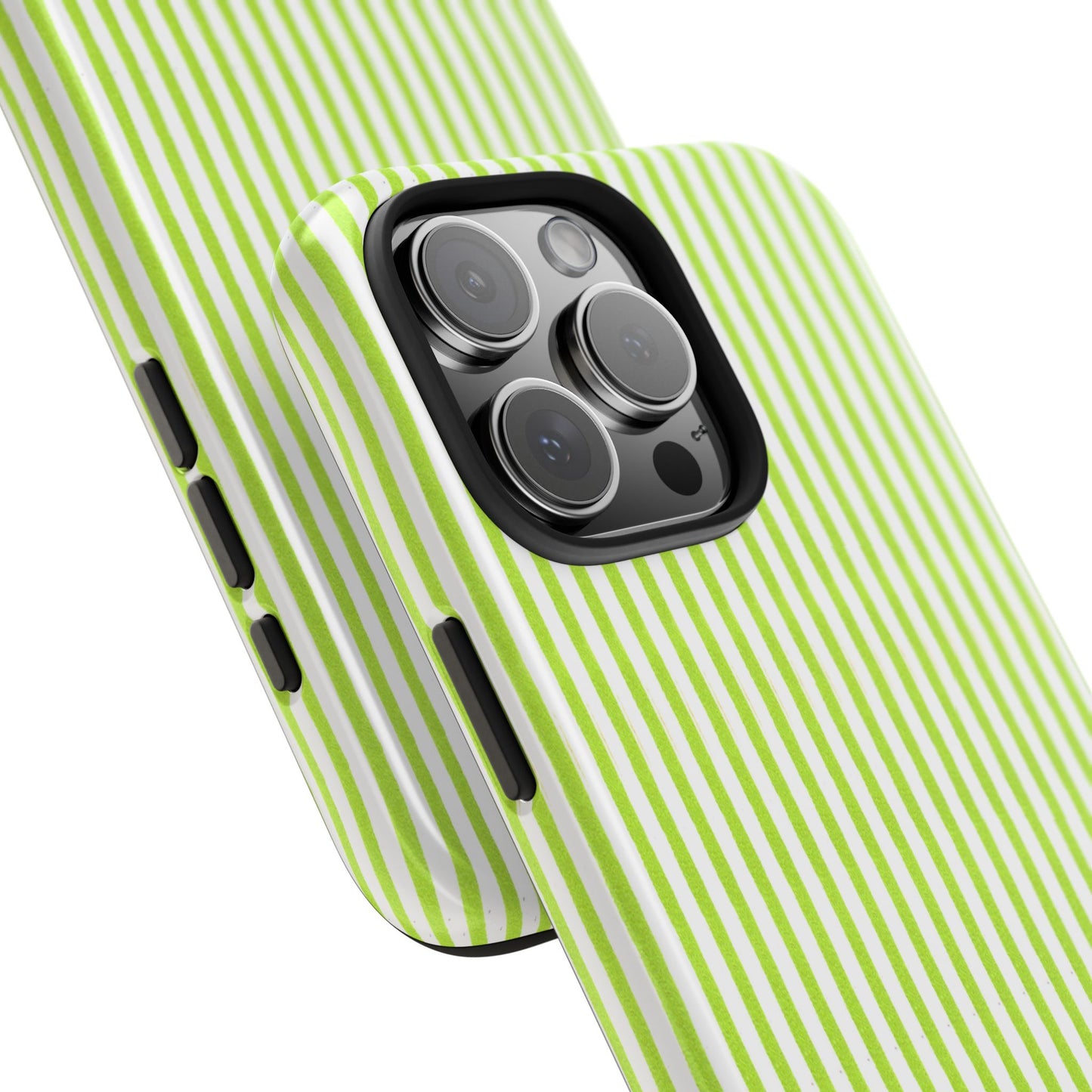 Golf Stripe Lime Phone Case