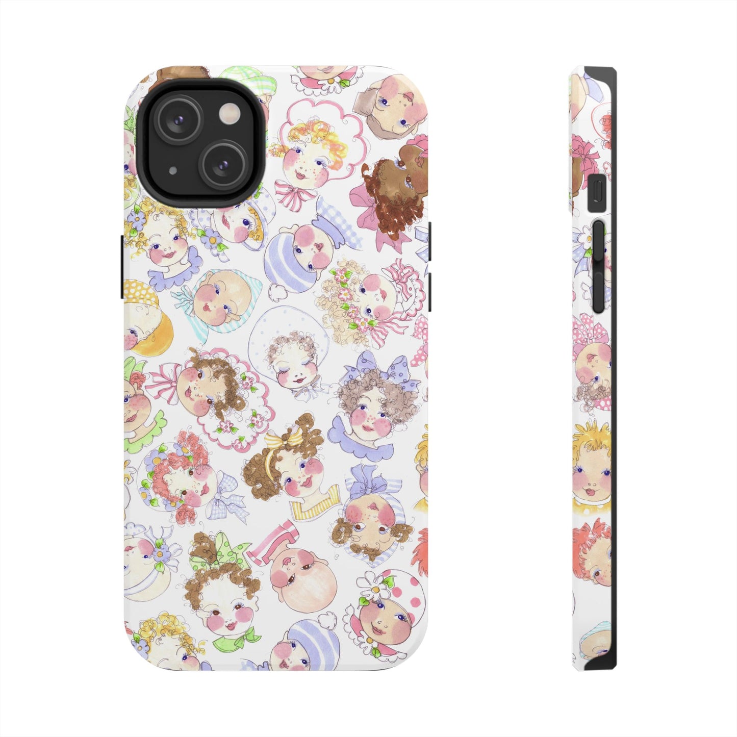 Baby Face Fling White Phone Case