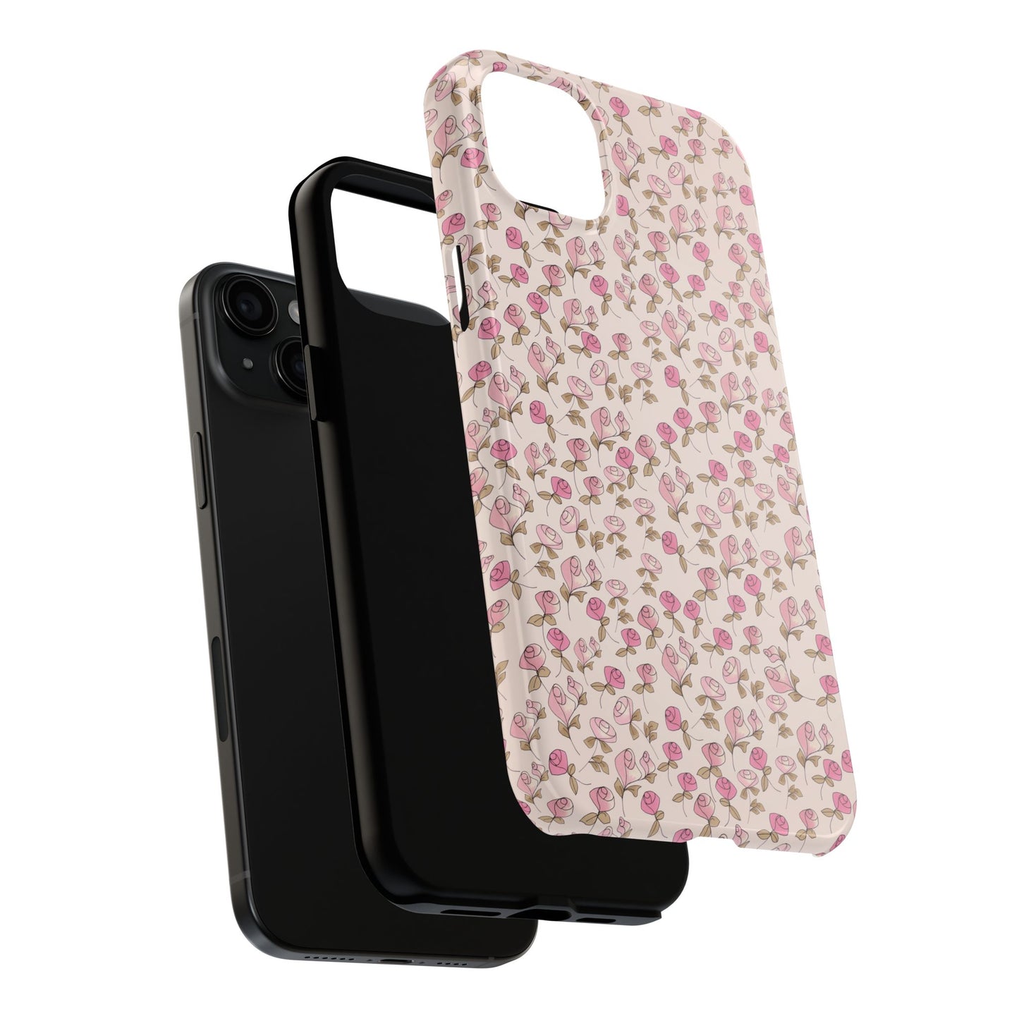 Little Bitty Roses Pink Phone Case