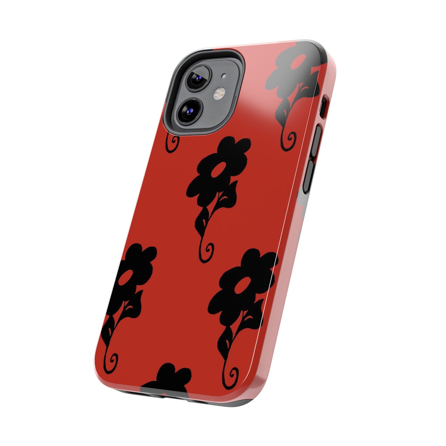 Daring Daisy Red Phone Case