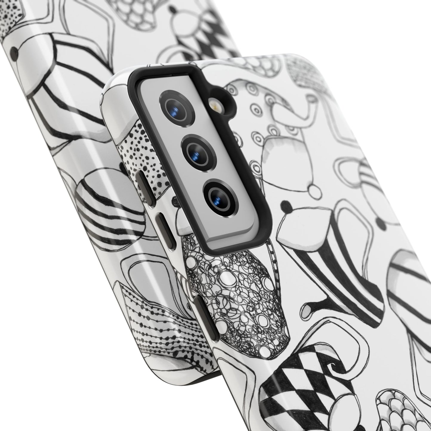 Coffee, Tea Anyone? White Phone Case