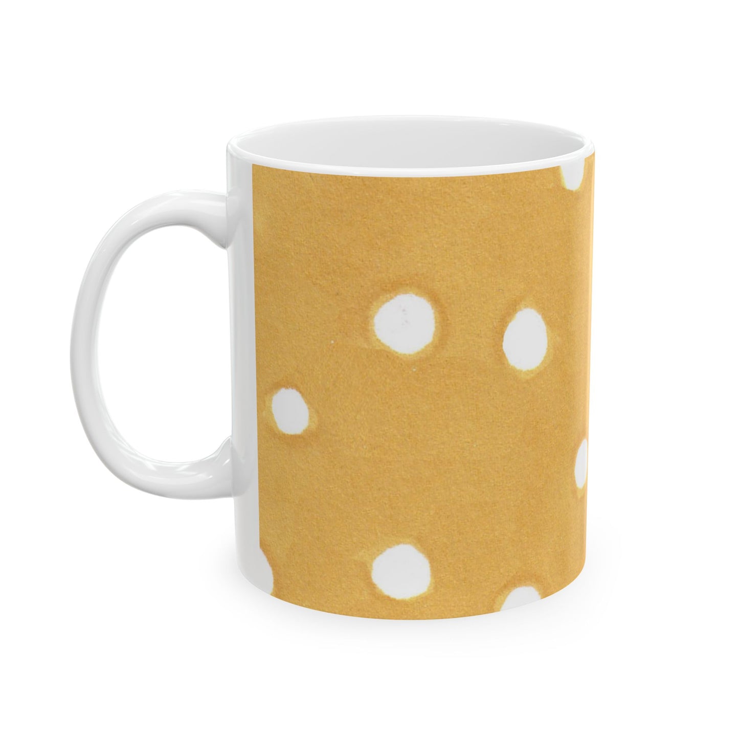 Dinky Dots Yellow / White Cup