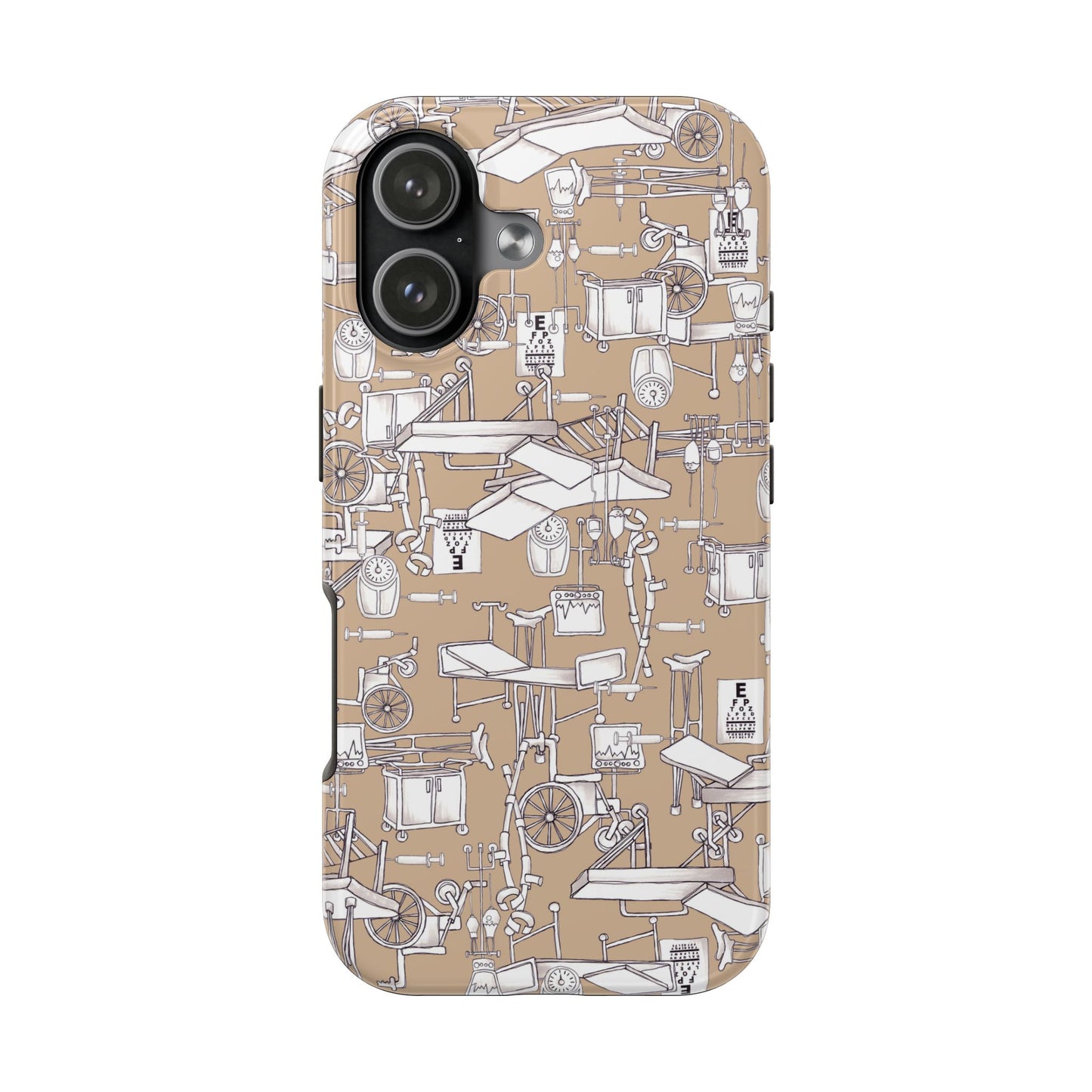Essentials Khaki / White Phone Case