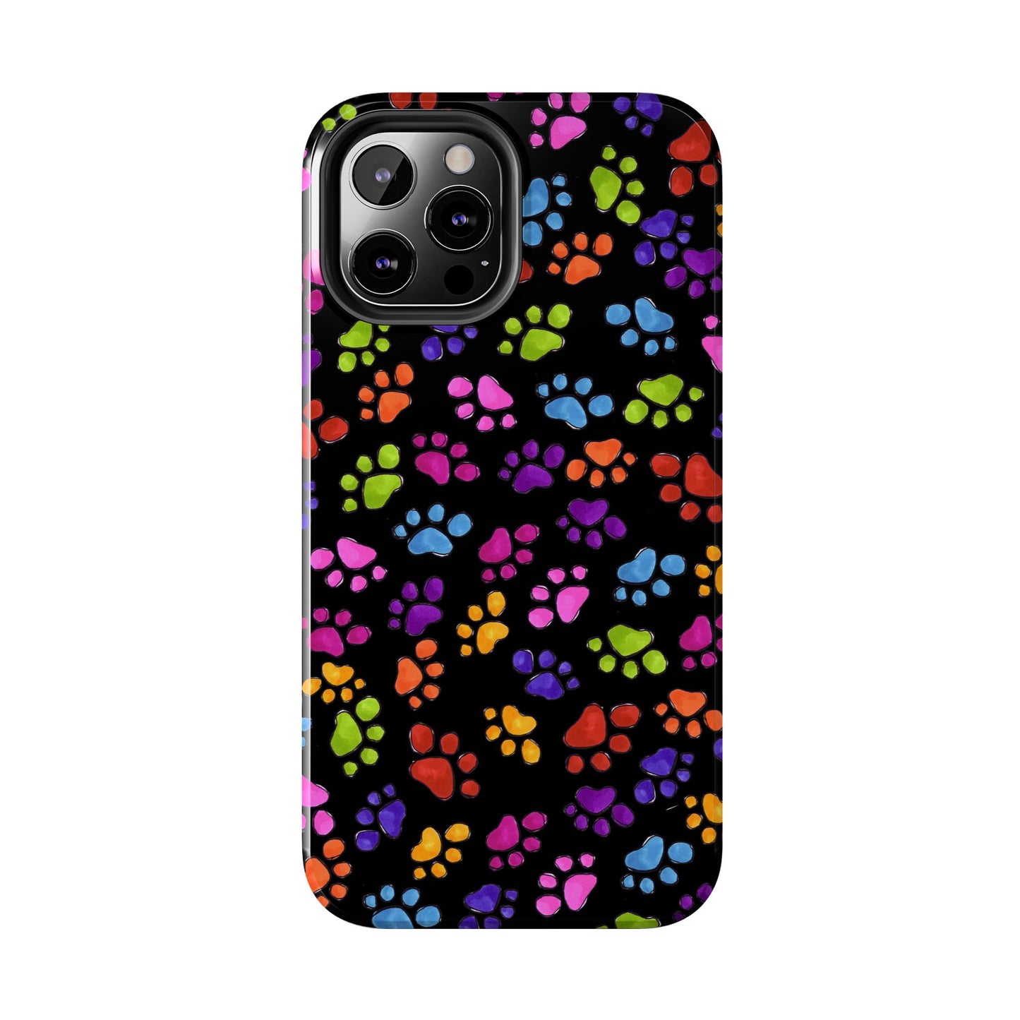 Fancy Paws Black Phone Case