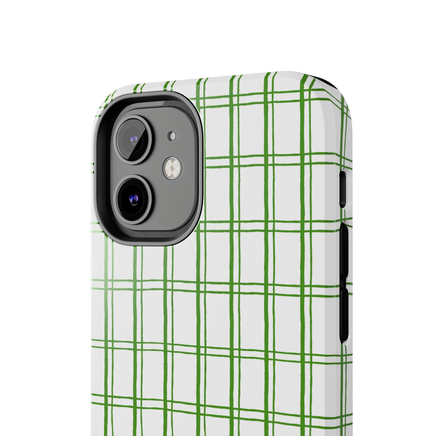 Kitchen Plaid White / Green Phone Case