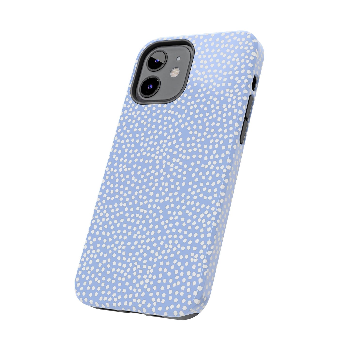 Bitty Dots Blue / White Phone Case