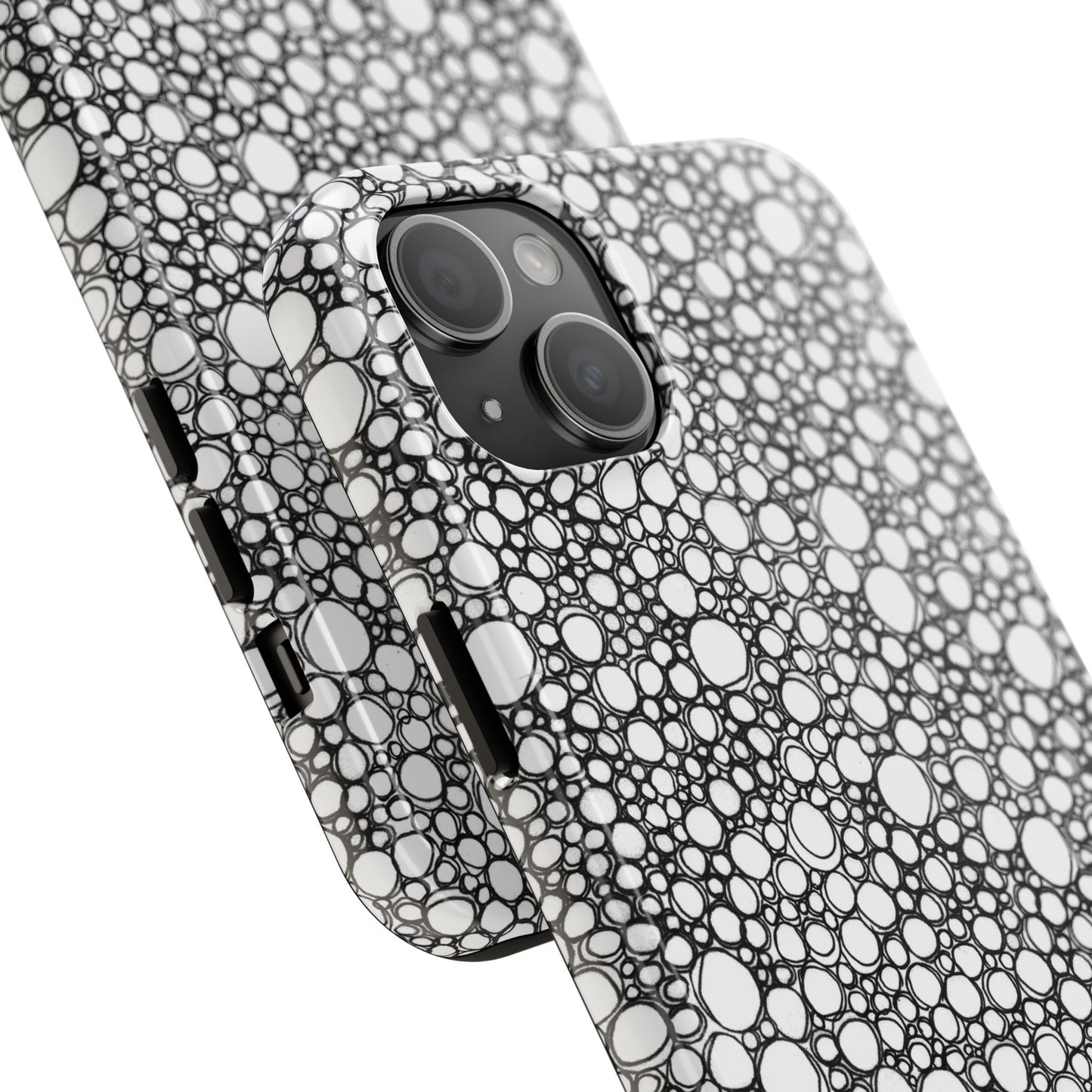 Air Bubbles Black Phone Case