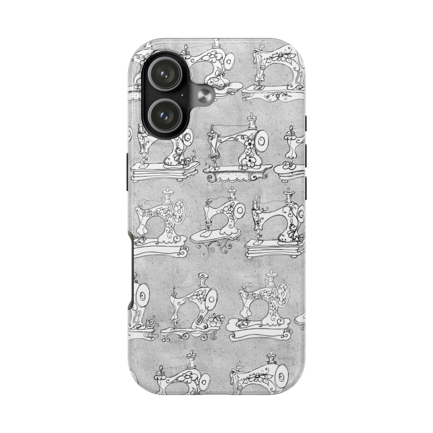 Machination Silver Phone Case
