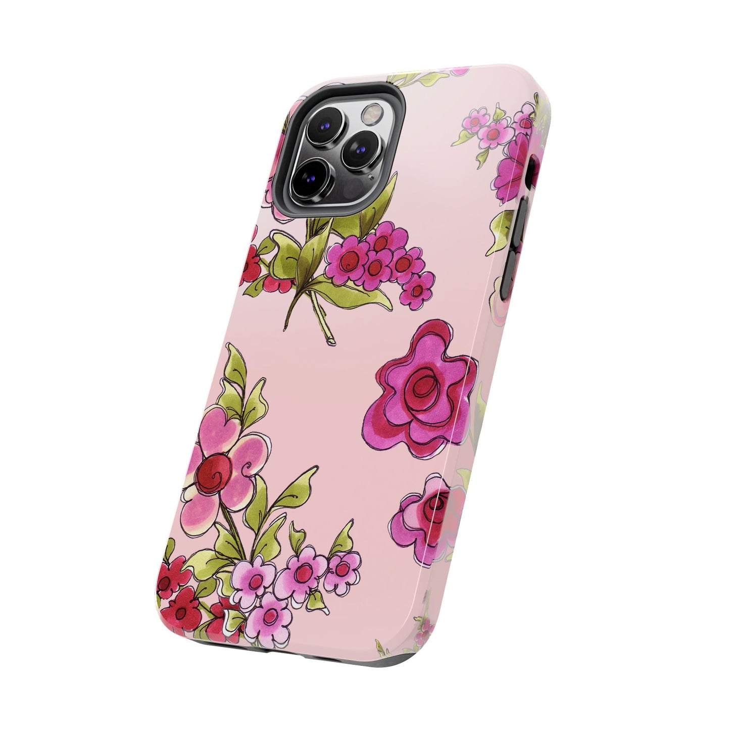 Jumbo Floral Pink Phone Case