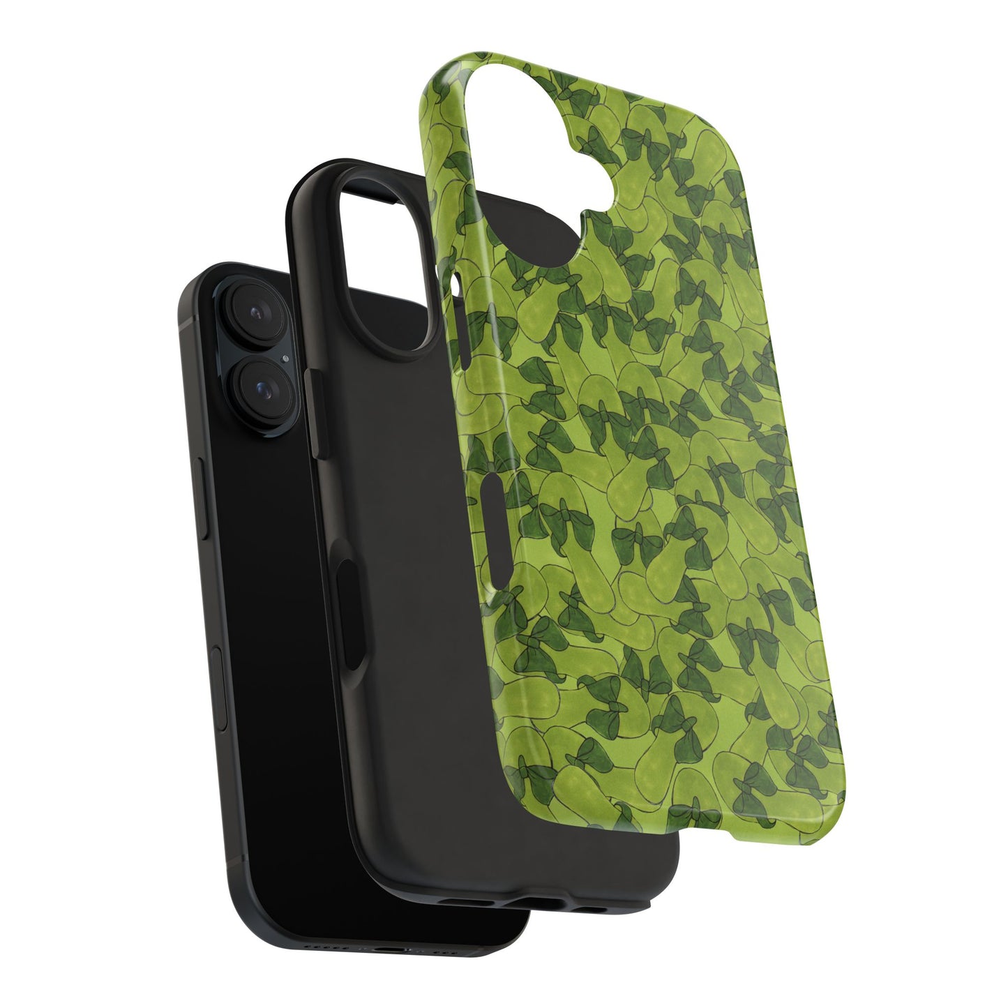 Green Flip Flops Phone Case