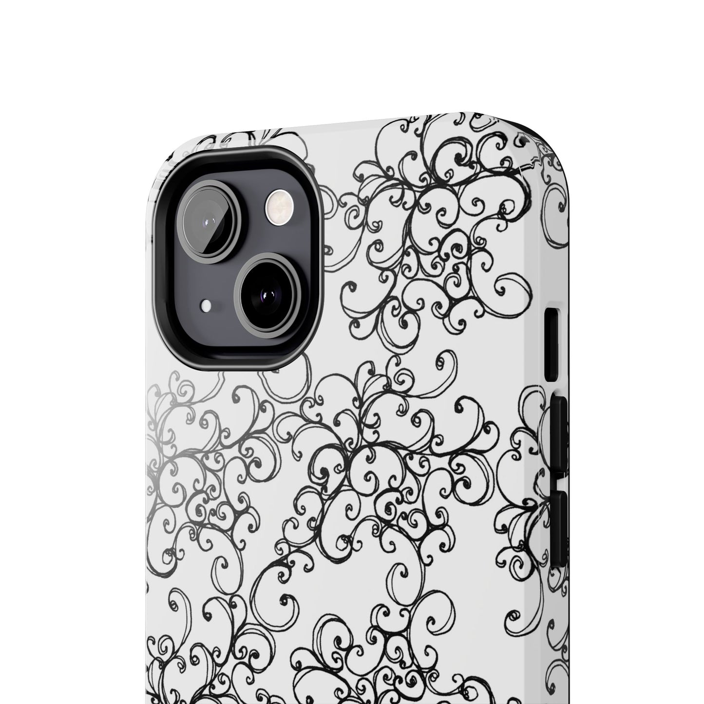 Poodle Scroll Phone Case