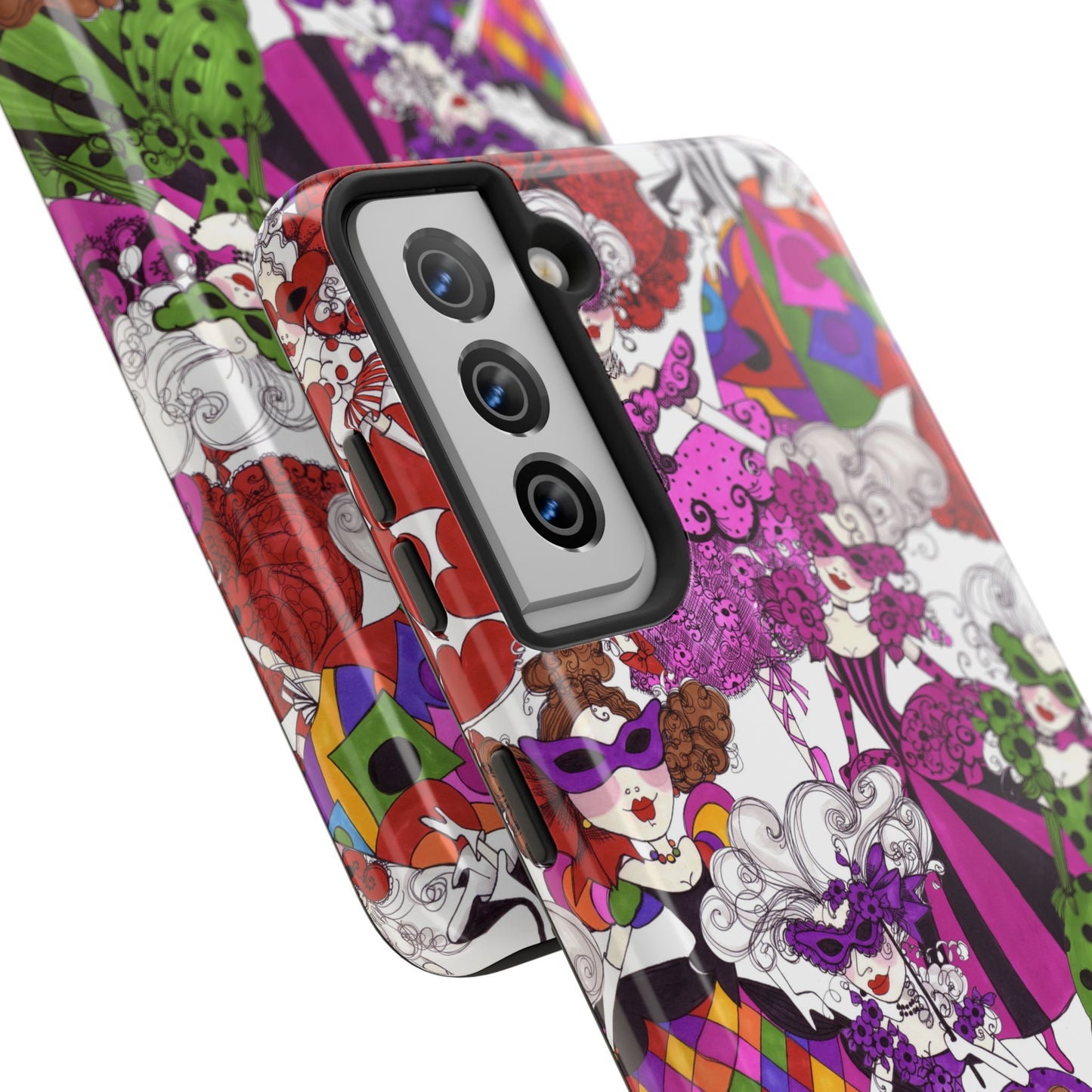 Crowded Dance Floor White Phone Case