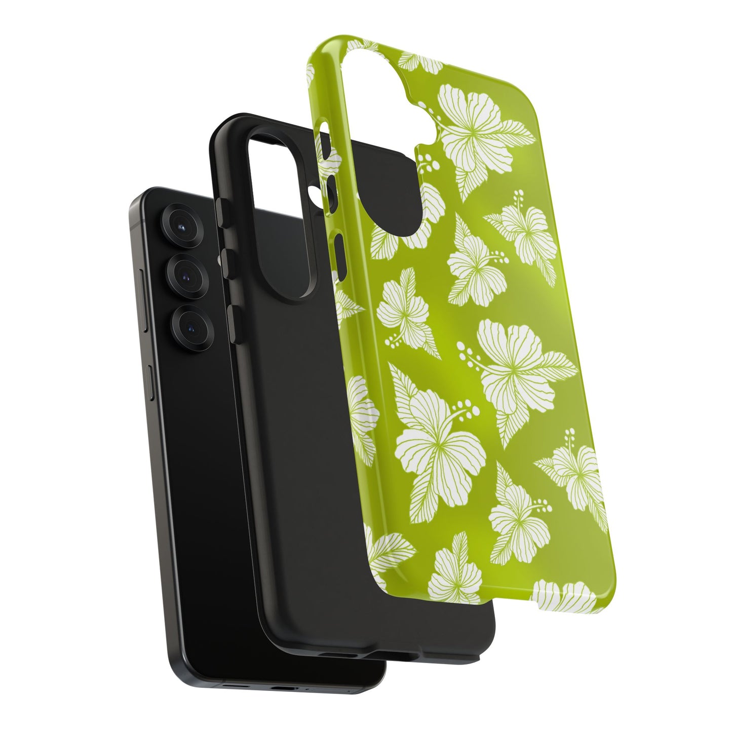 Hibiscus Green Phone Case