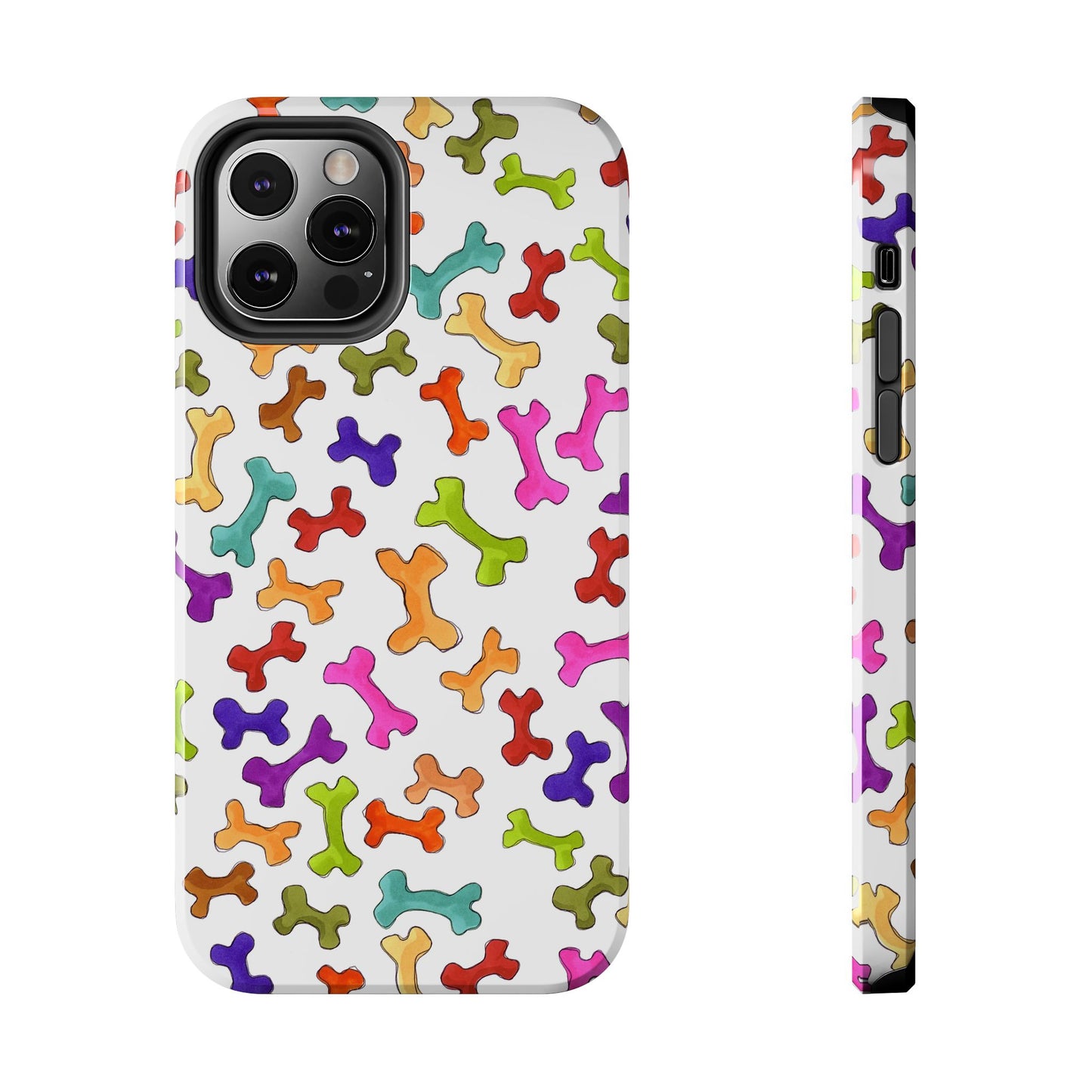 Happy Bones White Phone Case
