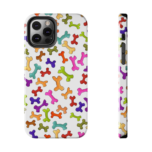 Happy Bones White Phone Case