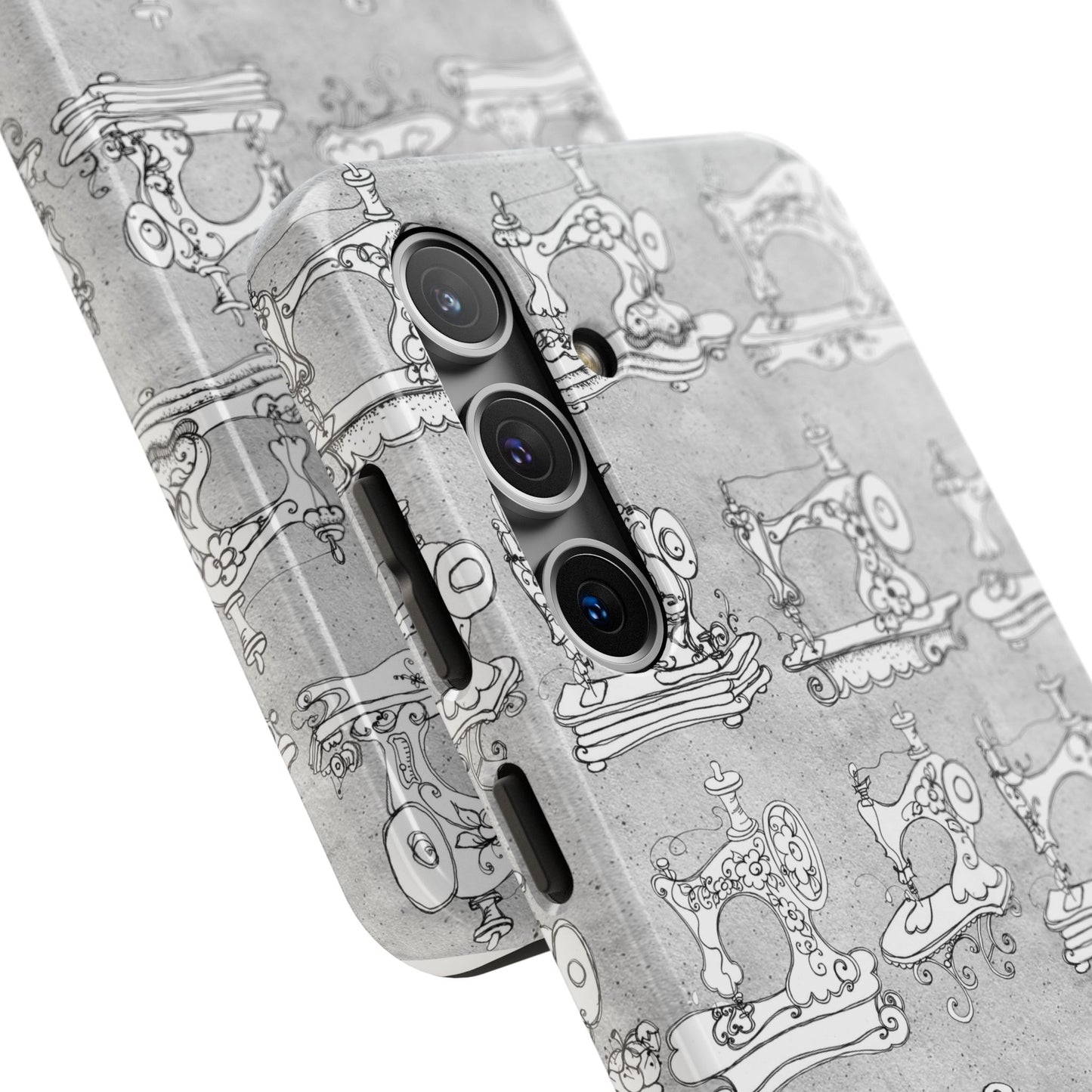 Machination Silver Phone Case