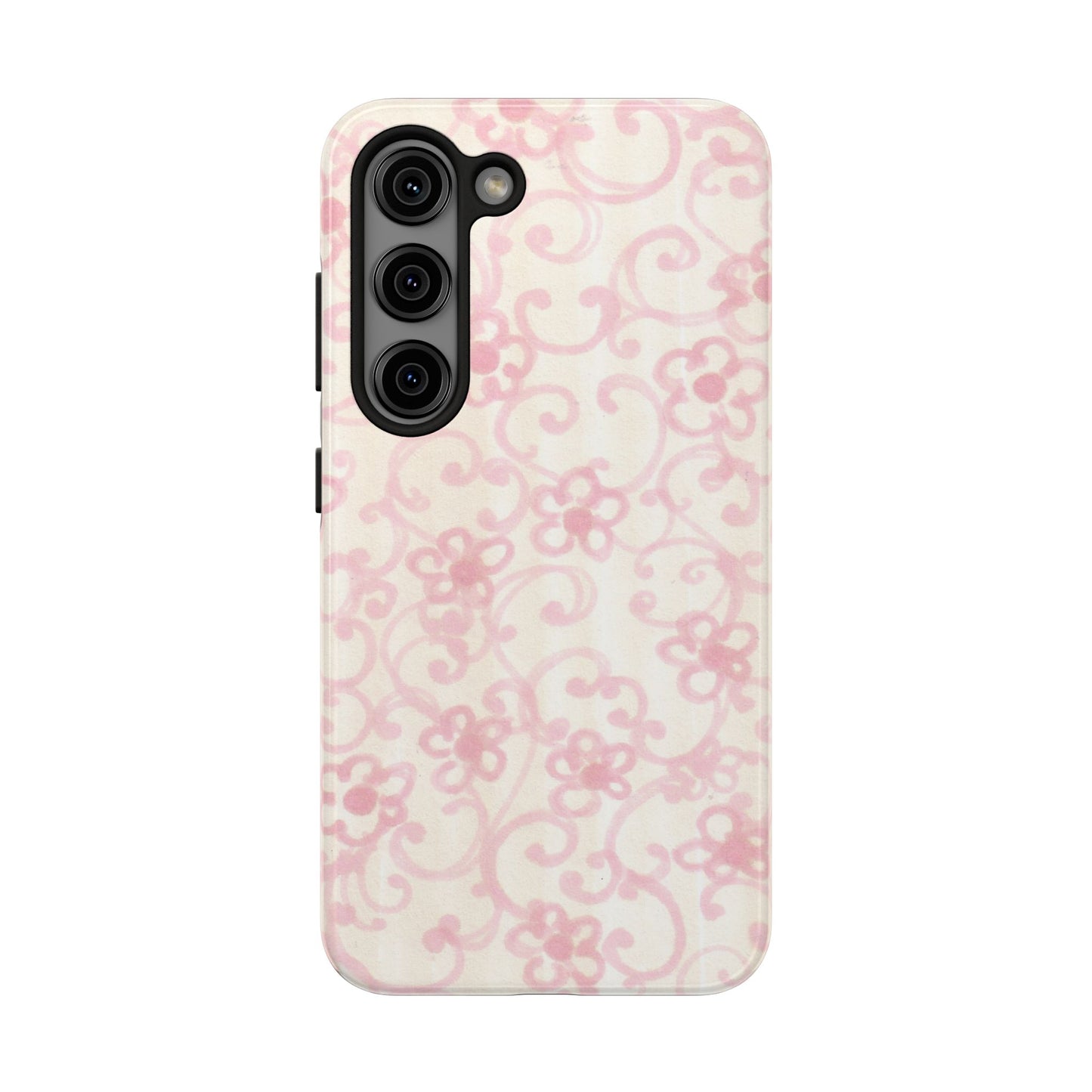 Floral Scroll Phone Case