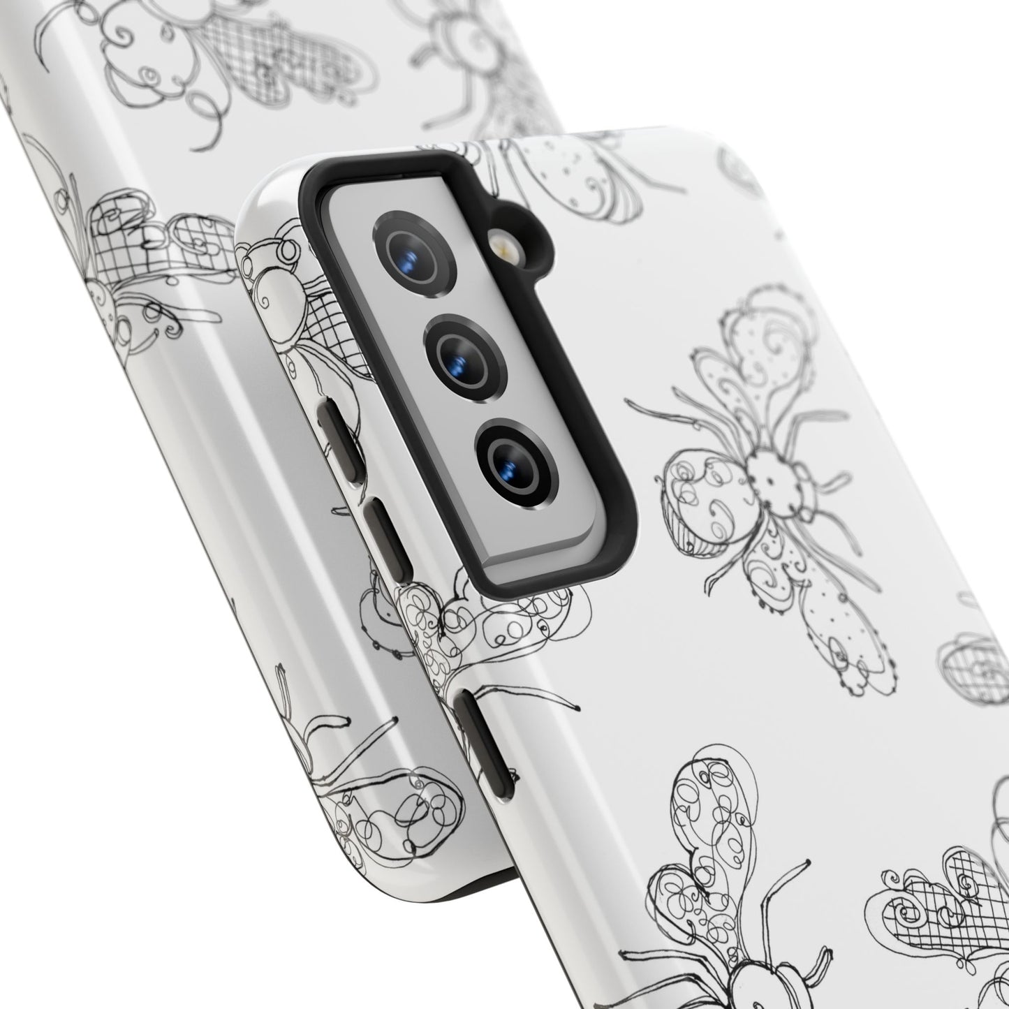 Busy Bees White Phone Case