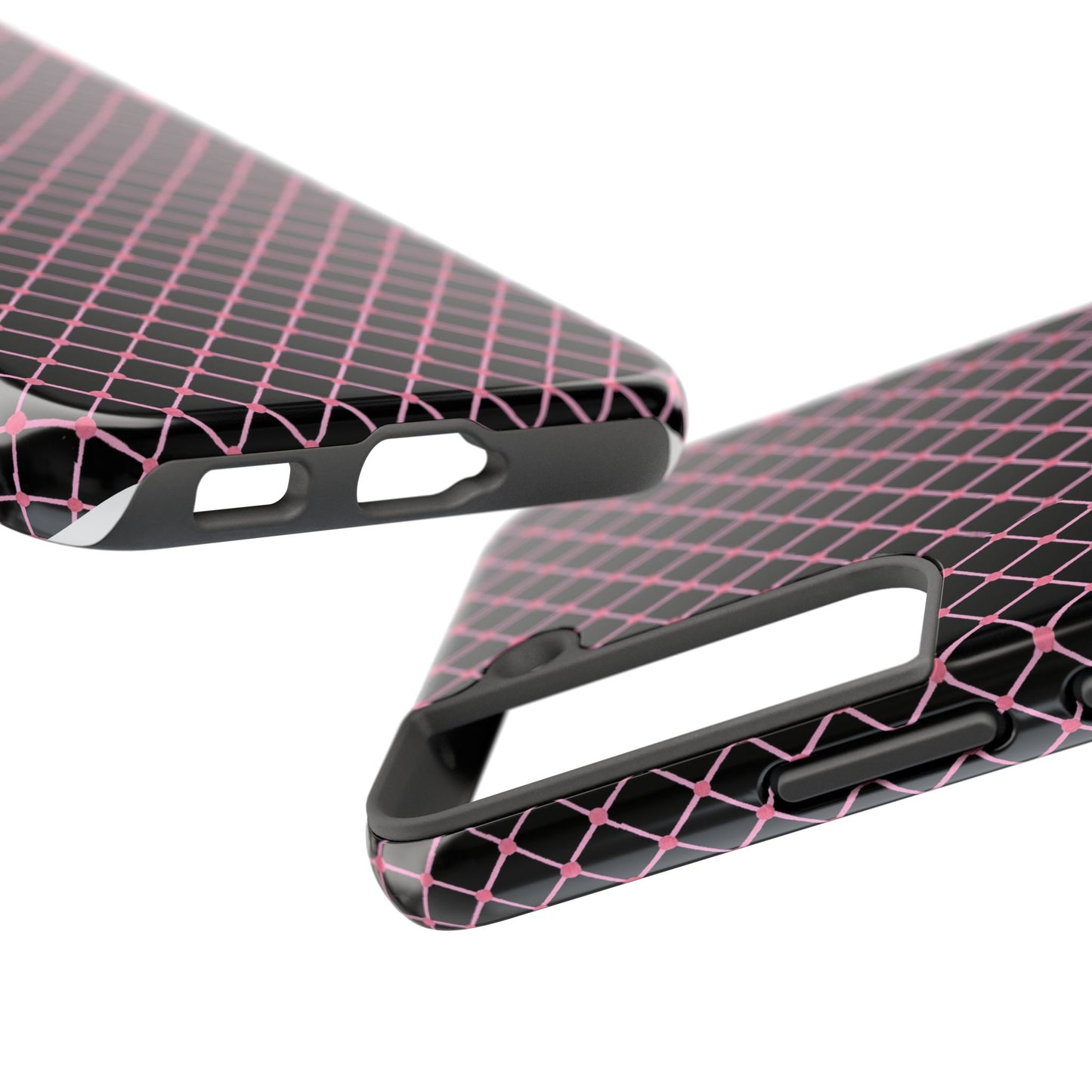 Cyclone Fence Black / Pink Phone Case