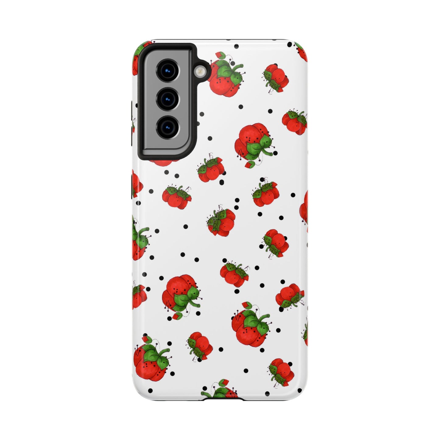 Pin Dots White Phone Case