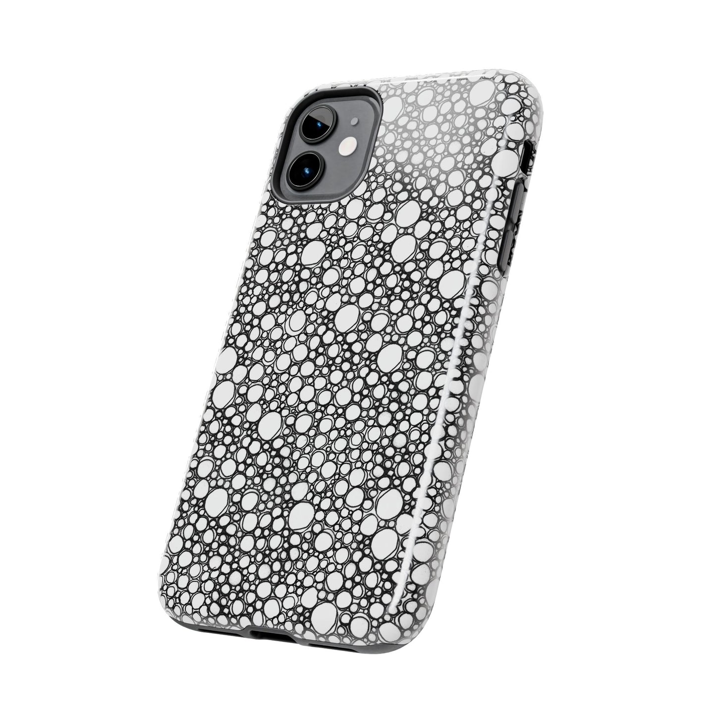 Air Bubbles Black Phone Case