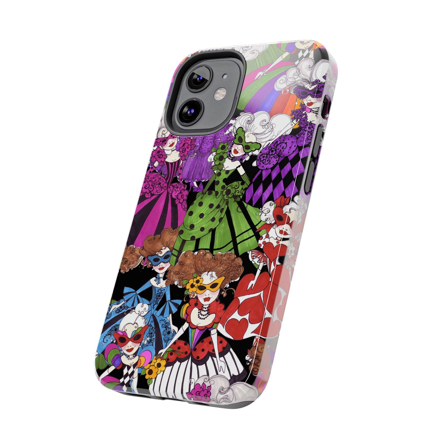 Crowded Dance Floor Black Phone Case