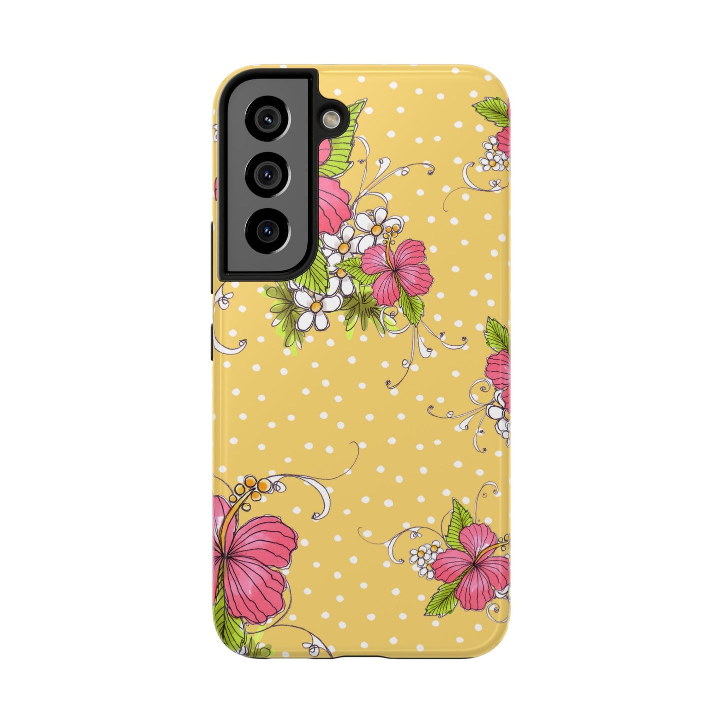 Lady Luau Yellow Phone Case