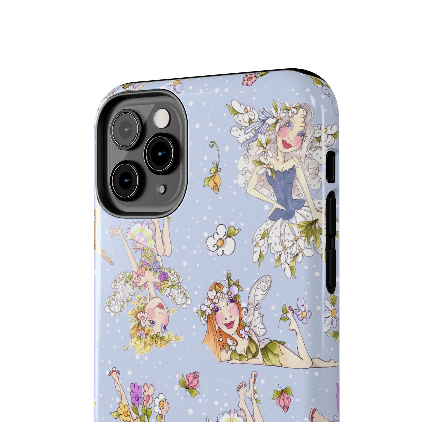 Tossed Fairies Blue Phone Case