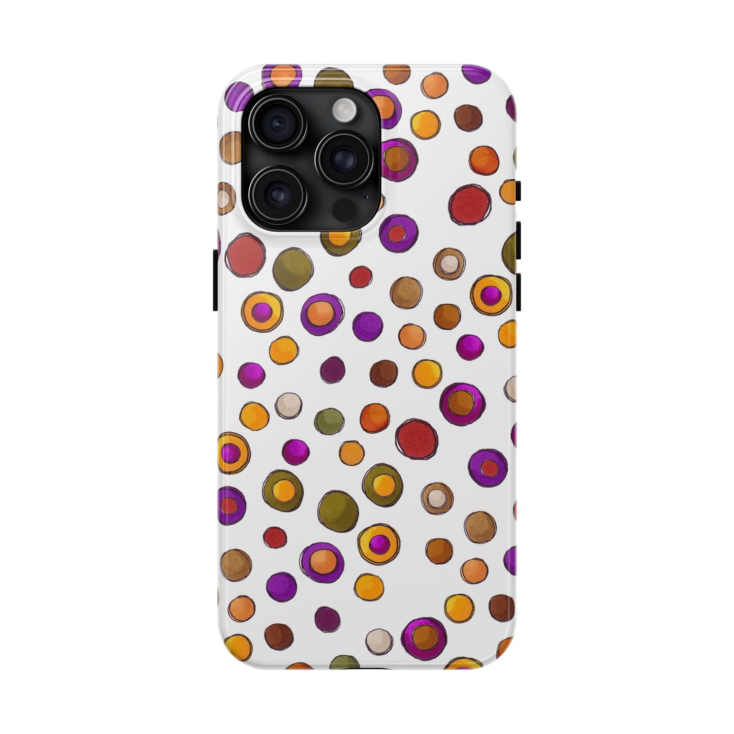Sesame Dot White Phone Case