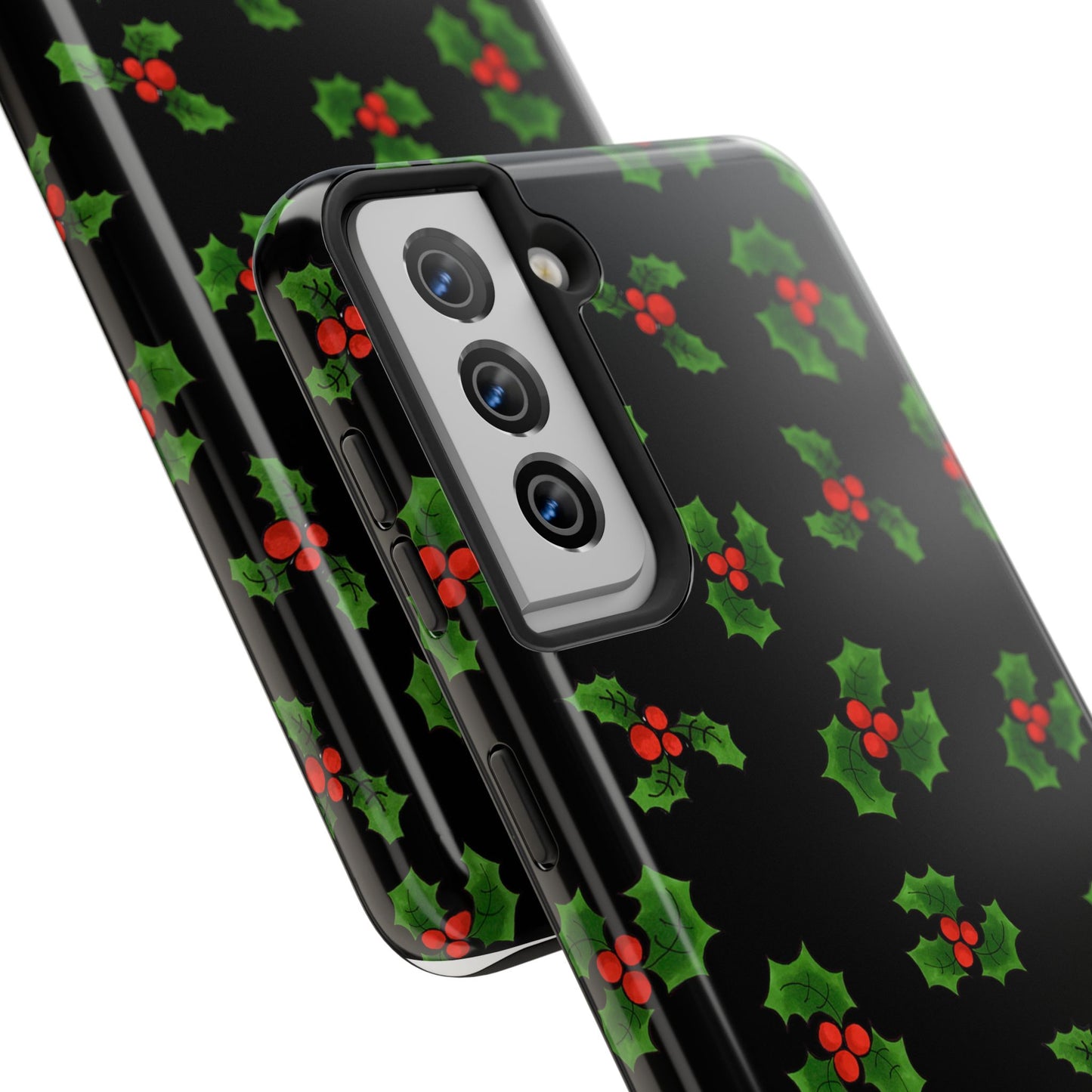 Lotsa Holly Black Phone Case