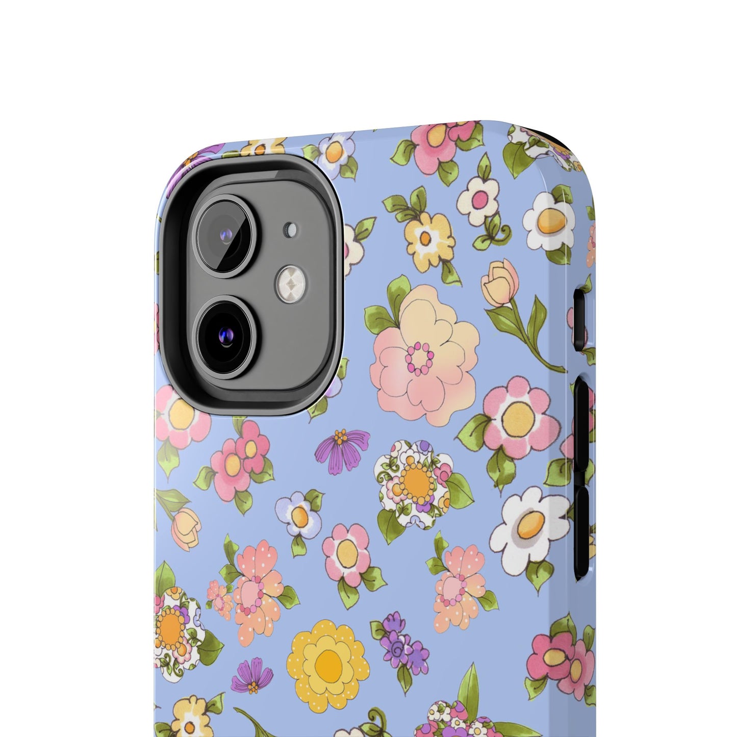 Flowery Blue Phone Case
