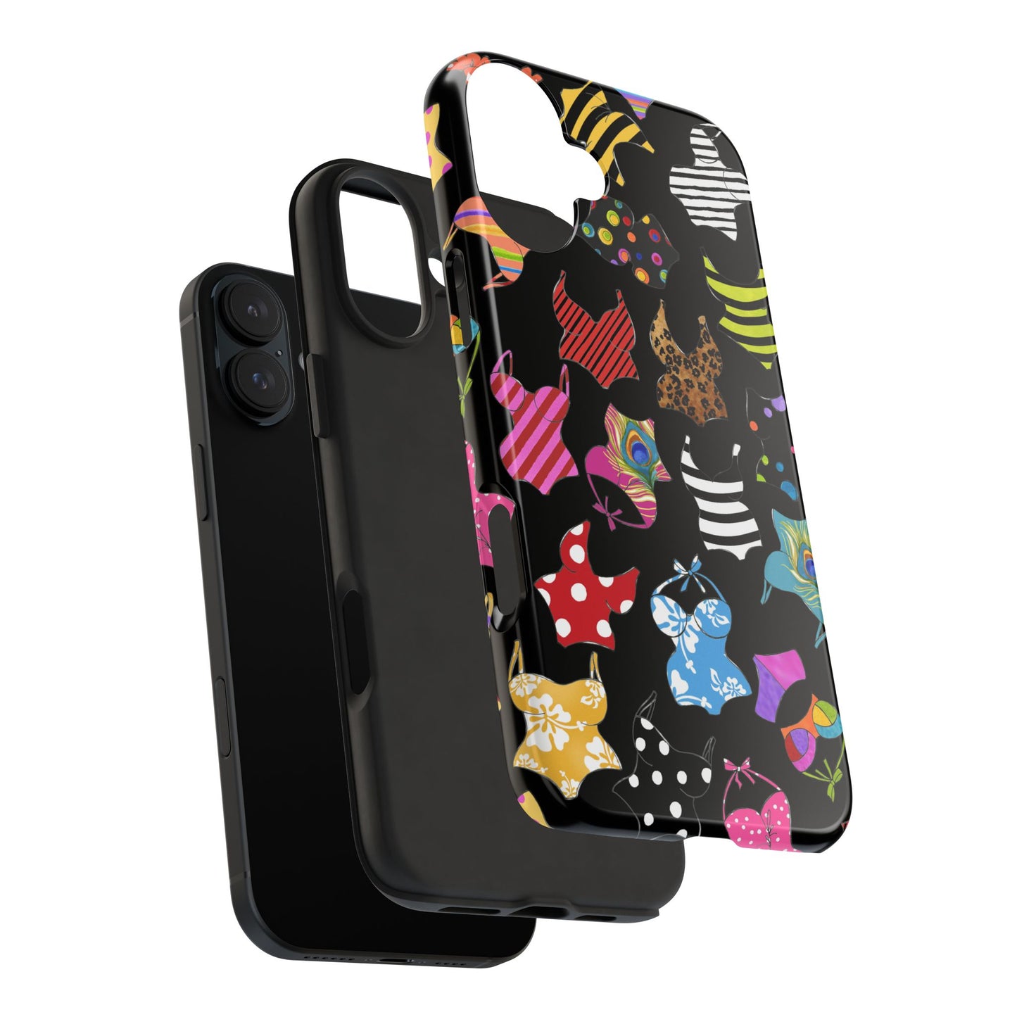 Assorted Suits Black Phone Case