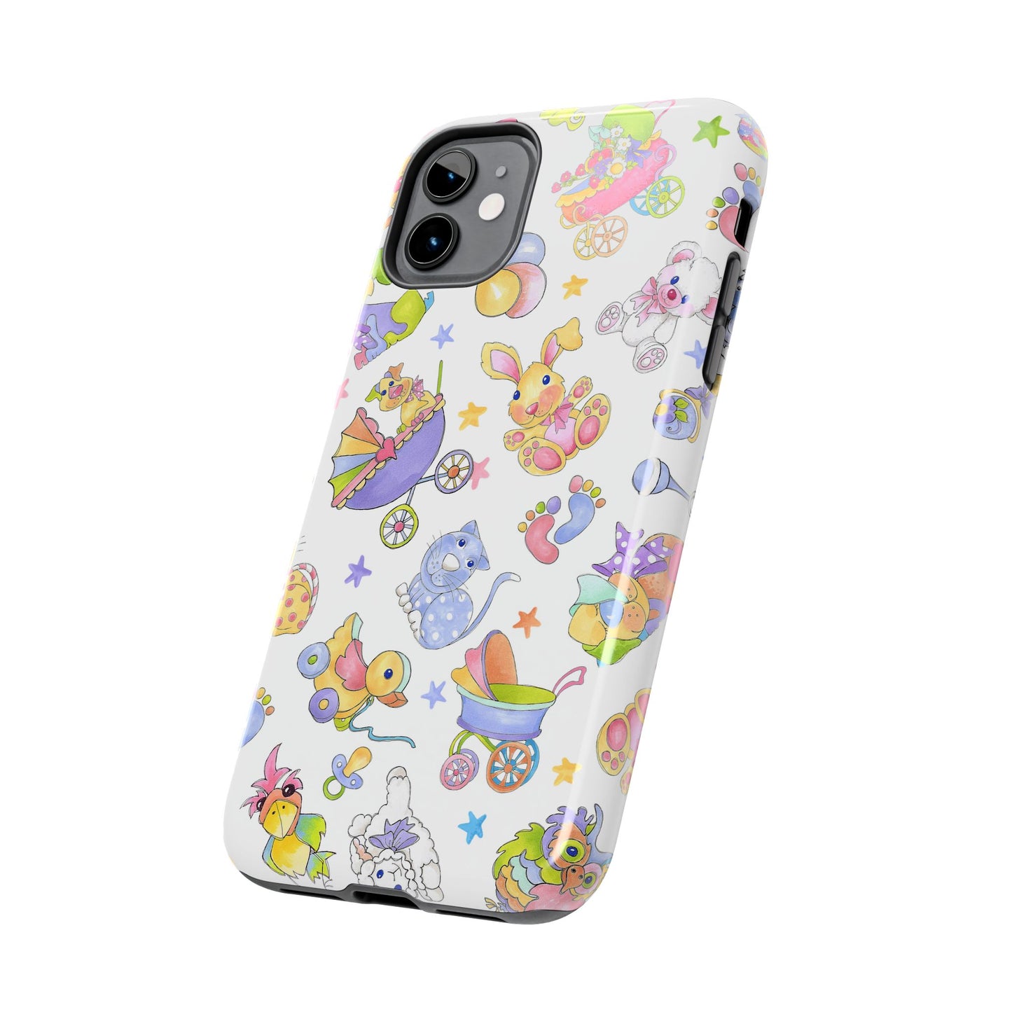 Busy Baby White Phone Case