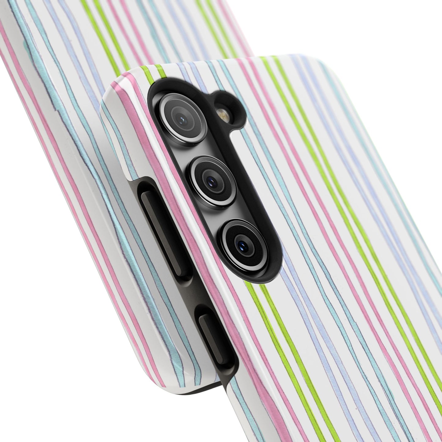 Belle Stripe White Phone Case