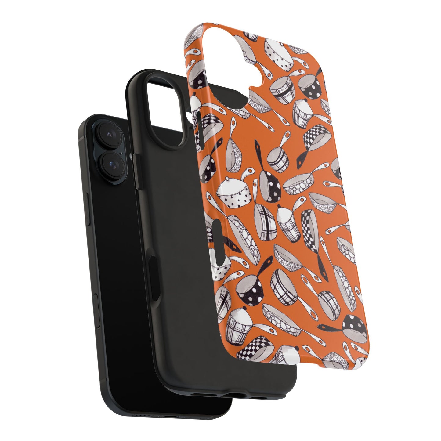 Pots & Pans Flyin' Orange Phone Case
