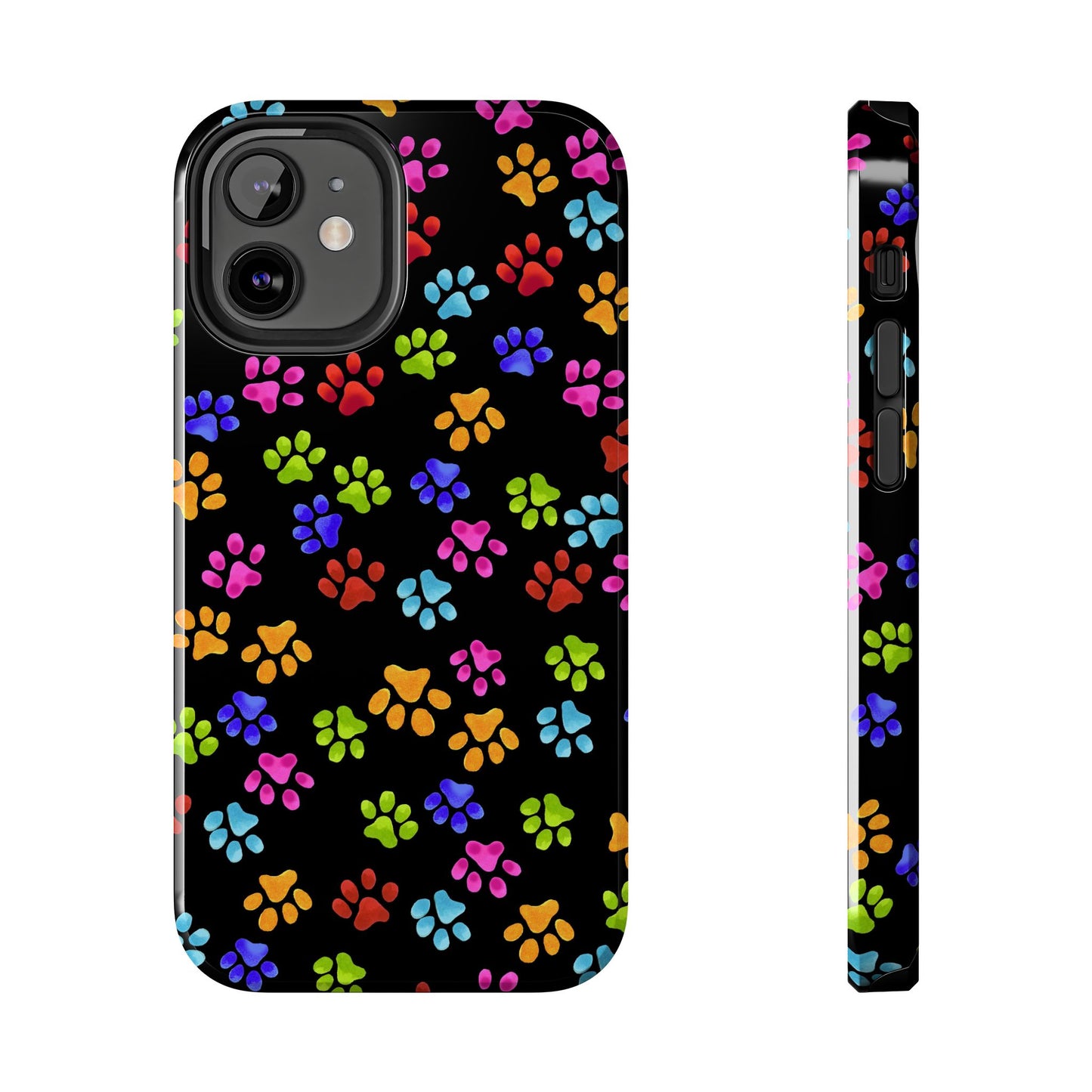 Paws Black Phone Case