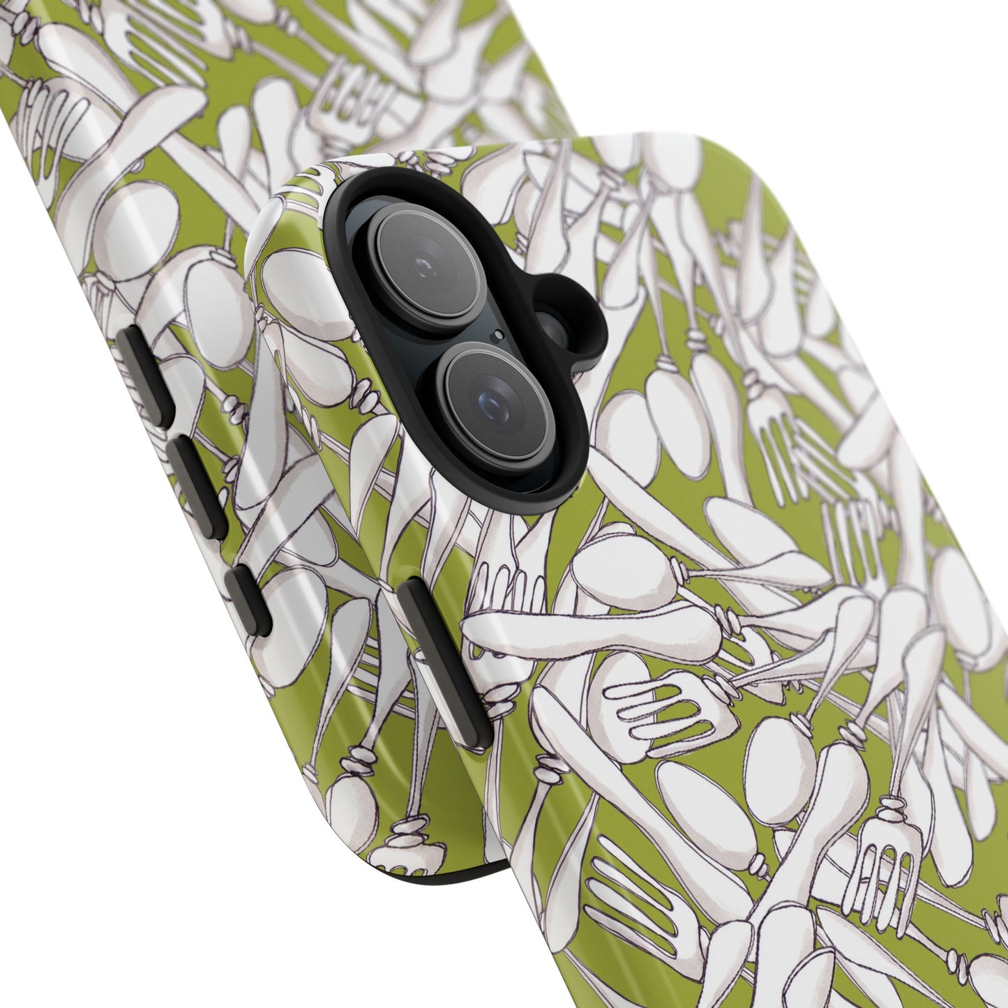 Silverware Wars Green Phone Case