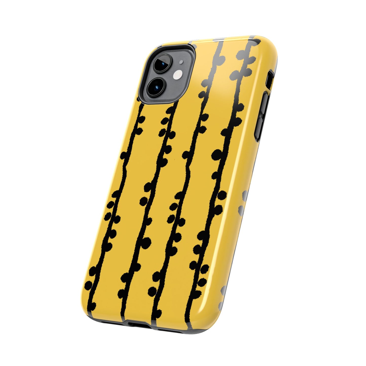 Loopy Stripe Yellow Phone Case