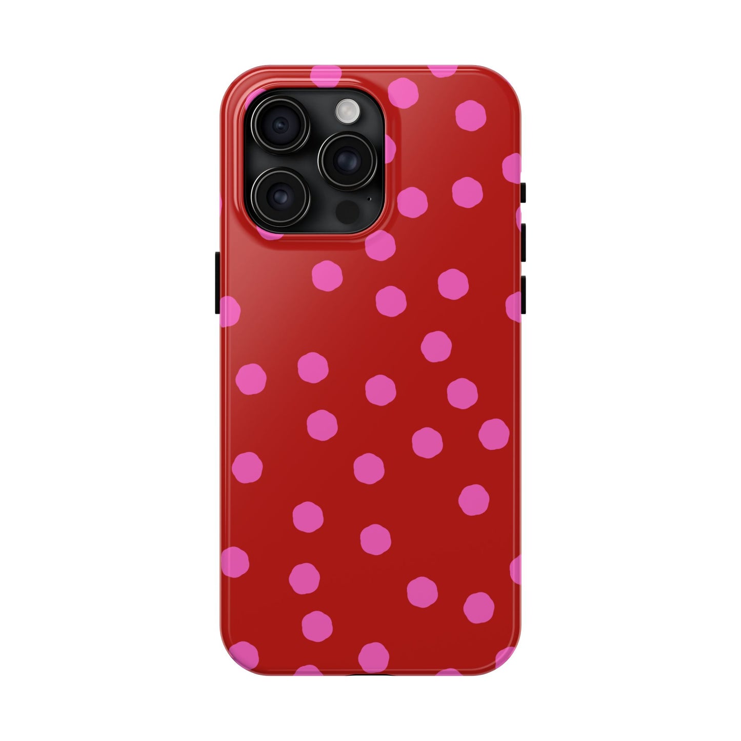 Jumbo Dots Red / Pink Phone Case