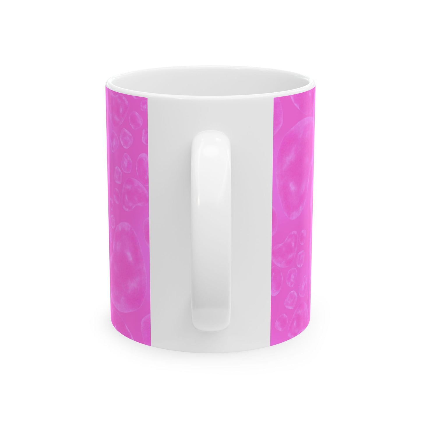 Paw Dots Cerise Cup