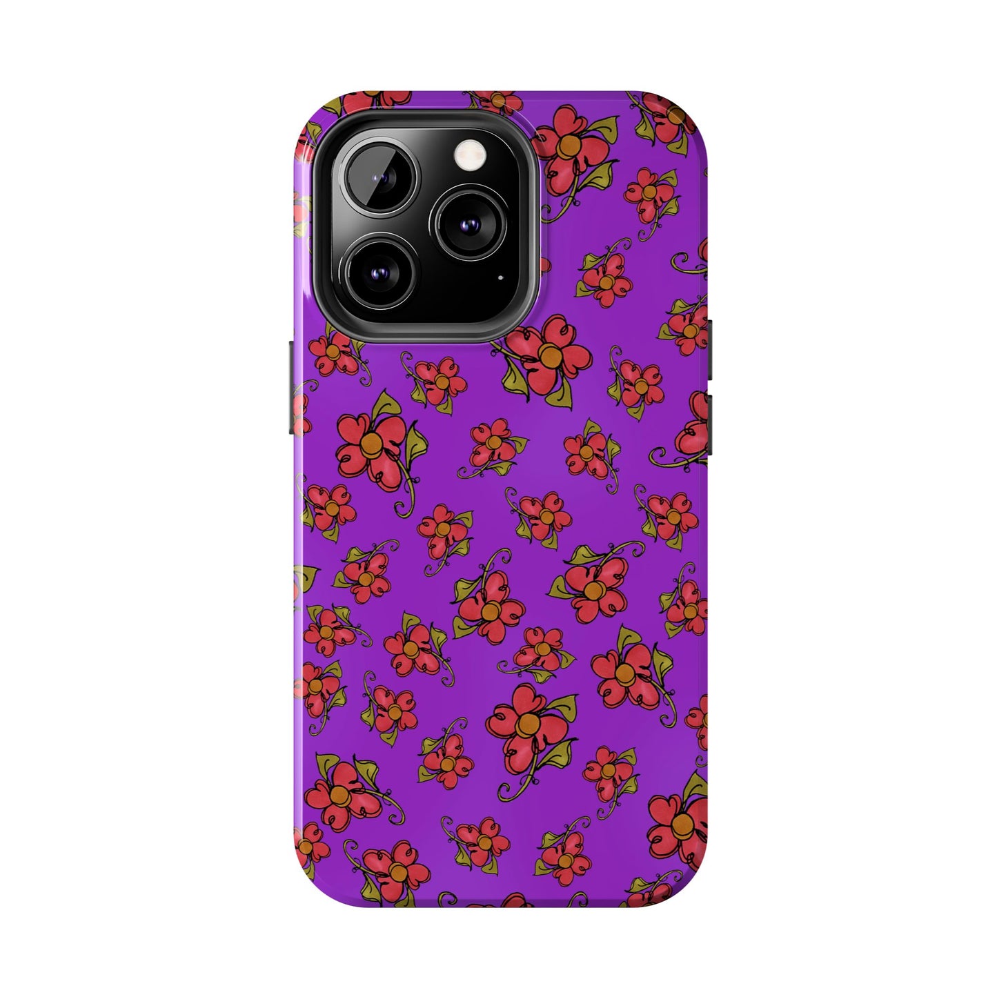 Daisy Caper Purple Phone Case