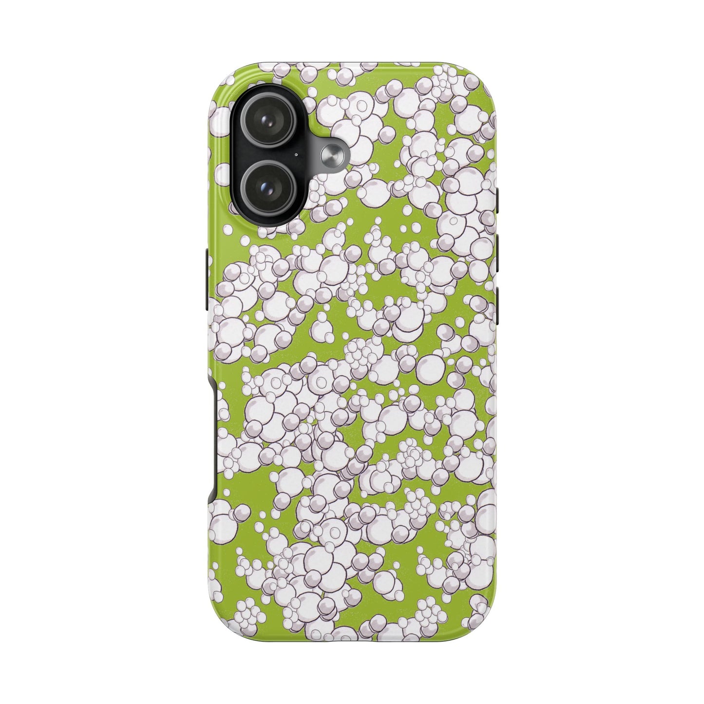 Bubble Dots Green Phone Case