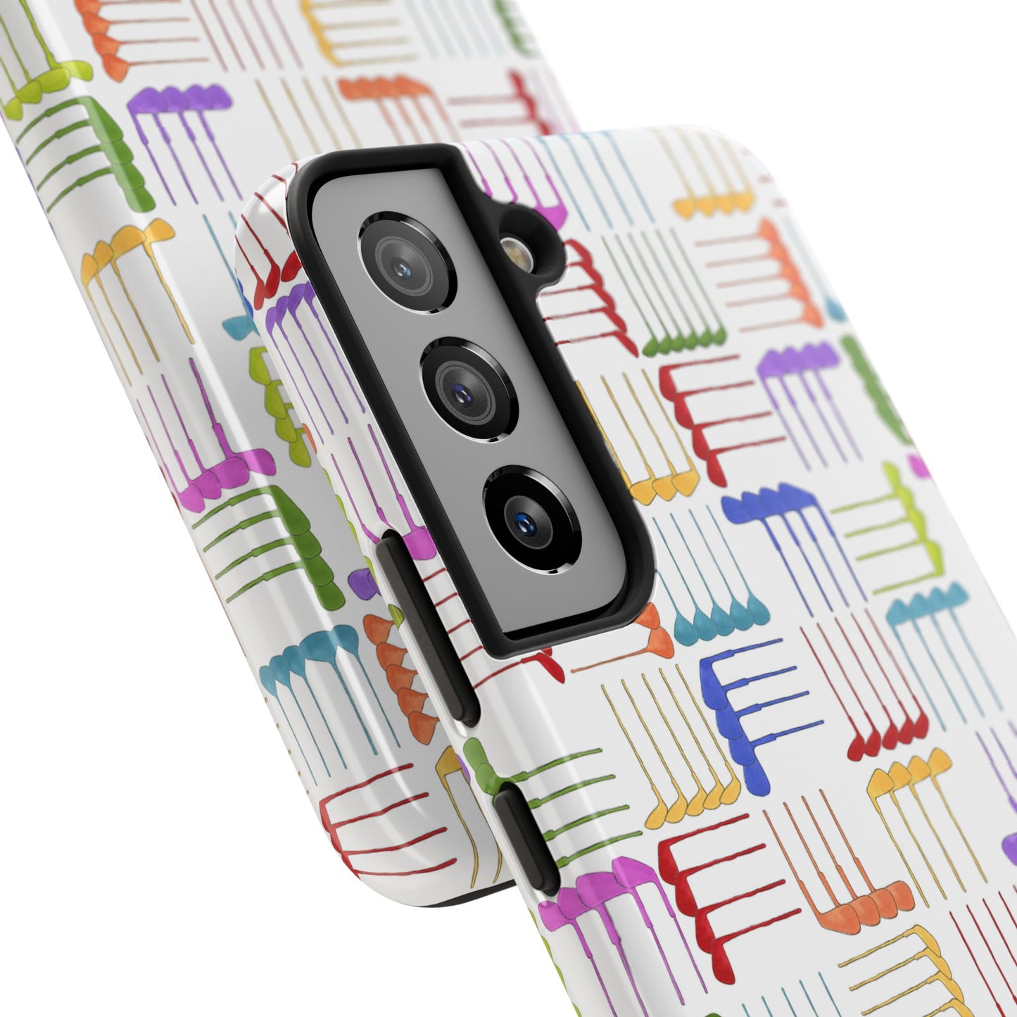 Club Weave White Phone Case