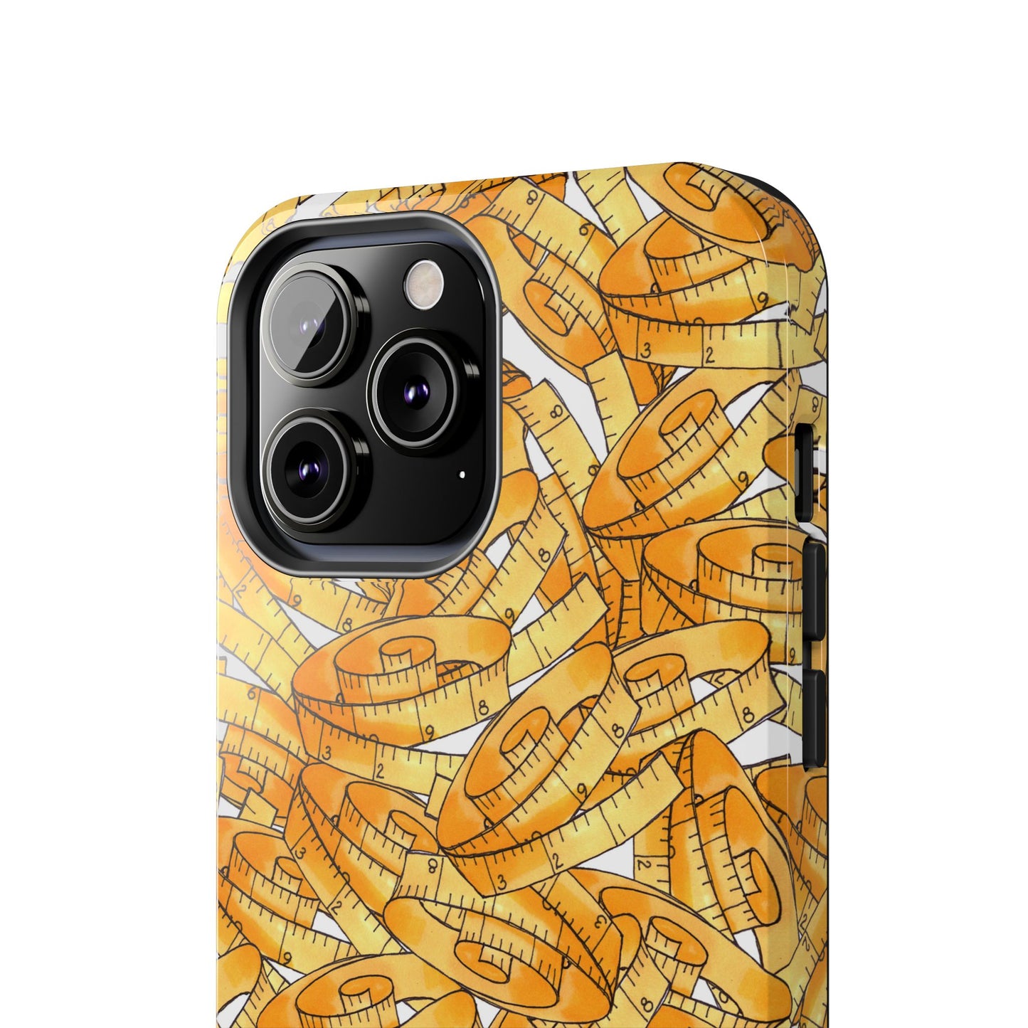 Tape Storm White / Yellow Phone Case