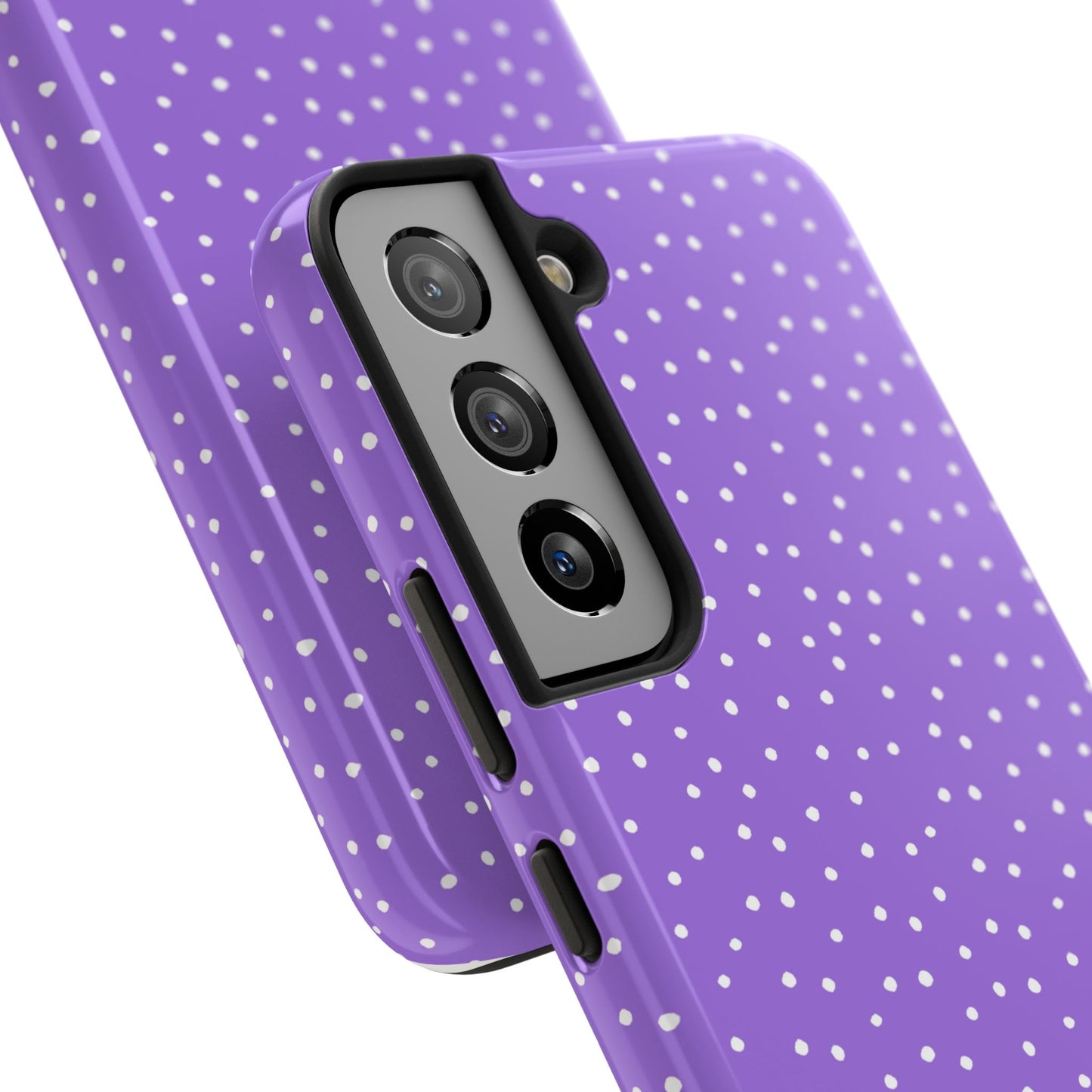 Dinky Dots Lilac / White Phone Case