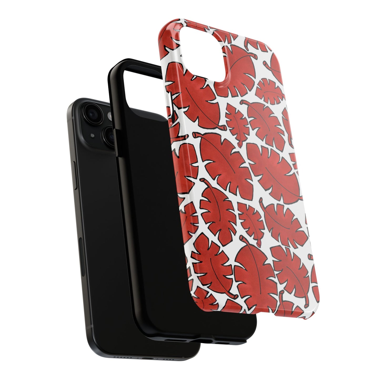 Red Bananas White Phone Case